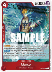Marco - OP02-018 - Rare - Paramount War