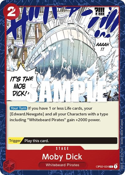 Moby Dick - OP02-024 - Common - Paramount War