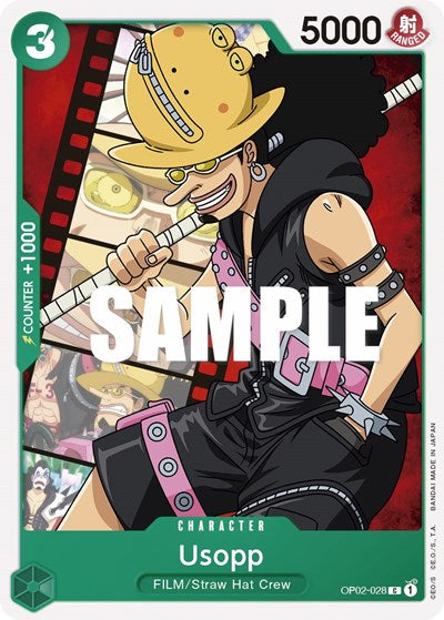 Usopp - OP02-028 - Common - Paramount War