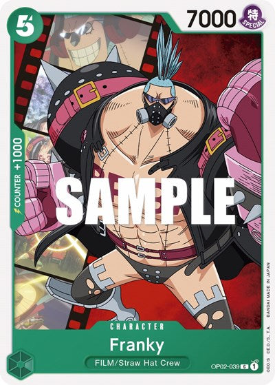 Franky - OP02-039 - Common - Paramount War