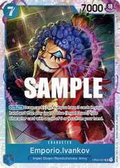Emporio.Ivankov - OP02-051 - Super Rare - Paramount War
