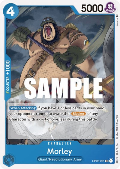 Morley - OP02-061 - Uncommon - Paramount War