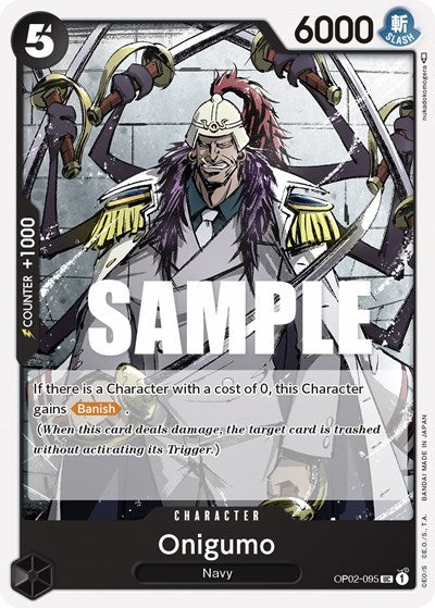 Onigumo - OP02-095 - Uncommon - Paramount War