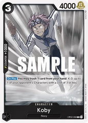 Koby - OP02-098 - Rare - Paramount War