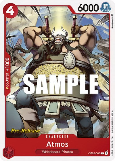 Atmos - OP02-003 - Common - Paramount War Pre-Release Cards
