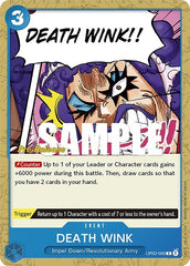 DEATH WINK - OP02-069 - Common - Paramount War Pre-Release Cards