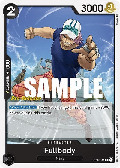 Fullbody - OP02-111 - Common - Paramount War Pre-Release Cards