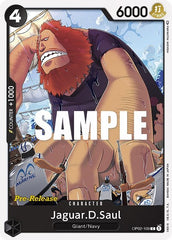 Jaguar.D.Saul - OP02-109 - Common - Paramount War Pre-Release Cards