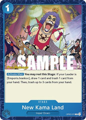 New Kama Land - OP02-070 - Common - Paramount War Pre-Release Cards