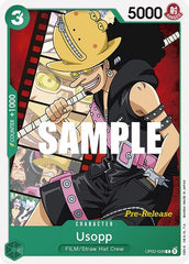 Usopp - OP02-028 - Common - Paramount War Pre-Release Cards