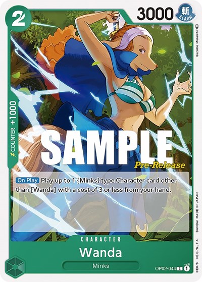 Wanda - OP02-044 - Common - Paramount War Pre-Release Cards
