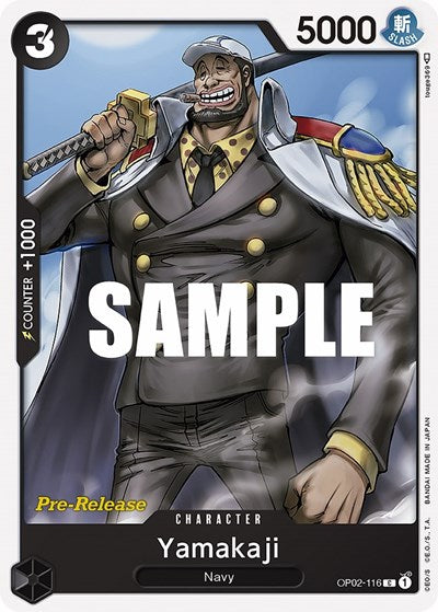 Yamakaji - OP02-116 - Common - Paramount War Pre-Release Cards