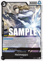 Helmeppo - OP02-113 - Uncommon - Paramount War Pre-Release Cards