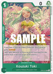 Kouzuki Toki - OP02-031 - Uncommon - Paramount War Pre-Release Cards