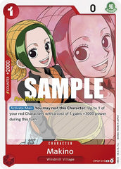 Makino - OP02-015 - Uncommon - Paramount War Pre-Release Cards