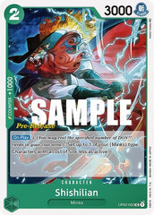 Shishilian - OP02-032 - Uncommon - Paramount War Pre-Release Cards