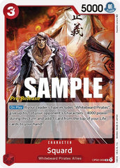 Squard - OP02-009 - Uncommon - Paramount War Pre-Release Cards