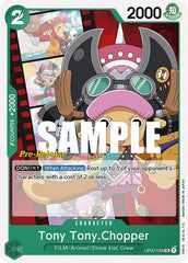 Tony Tony.Chopper - OP02-034 - Uncommon - Paramount War Pre-Release Cards