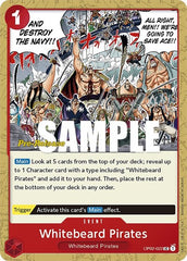 Whitebeard Pirates - OP02-022 - Uncommon - Paramount War Pre-Release Cards