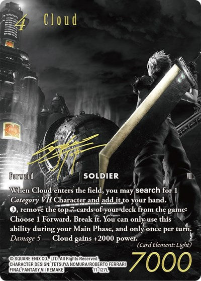 Cloud - 11-127L - Promo (Noir Promo) - FF: Promo Cards