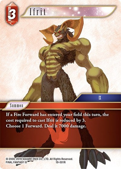 Ifrit - 19-001R - Rare - From Nightmares