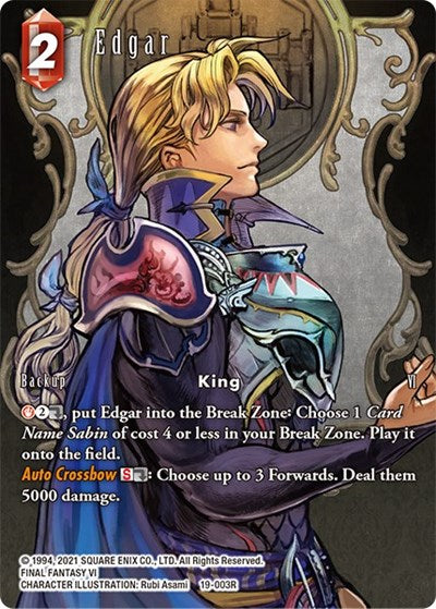 Edgar - 19-003R - Rare (Full Art) - From Nightmares