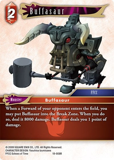 Buffasaur - 19-008R - Rare - From Nightmares