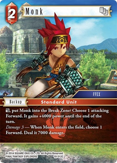 Monk - 19-012C - Common - From Nightmares
