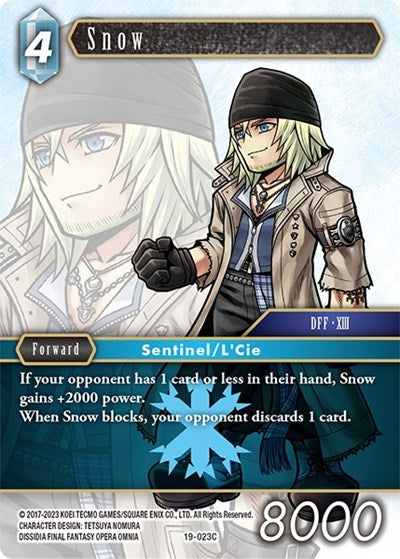 Snow - 19-023C - Common - From Nightmares