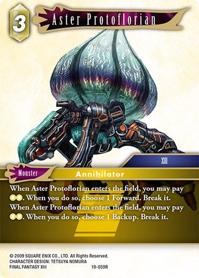 Aster Protoflorian - 19-059R - Rare - From Nightmares
