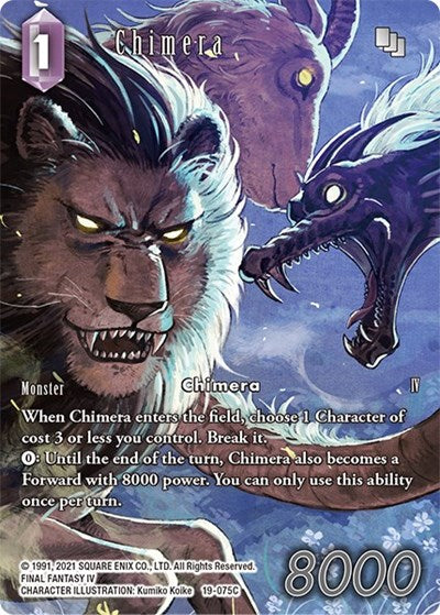 Chimera - 19-075C - Common (Full Art) - From Nightmares