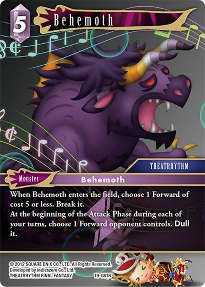 Behemoth - 19-081R - Rare - From Nightmares
