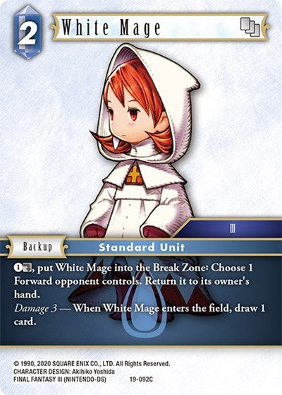 White Mage - 19-092C - Common - From Nightmares