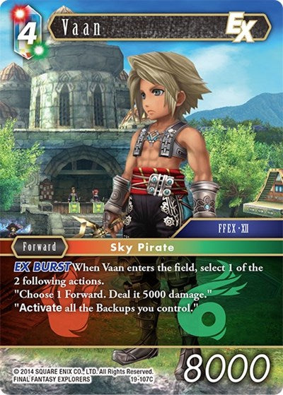 Vaan EX - 19-107C - Common - From Nightmares