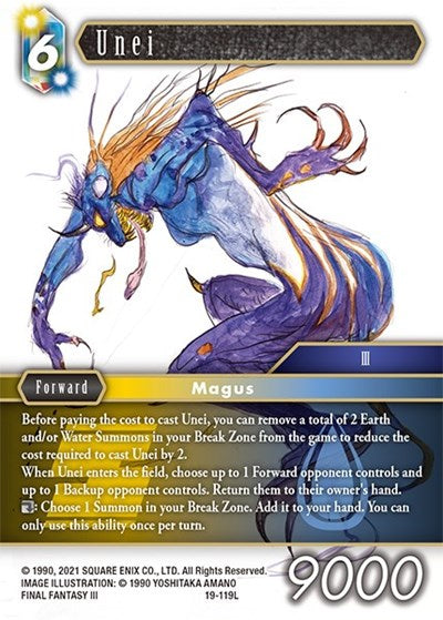 Unei - 19-119L - Legend - From Nightmares