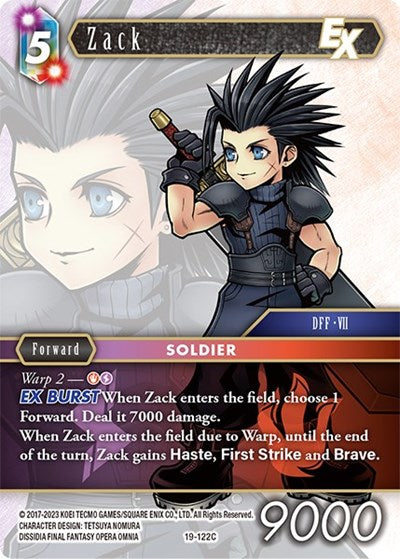 Zack EX - 19-122C - Common - From Nightmares
