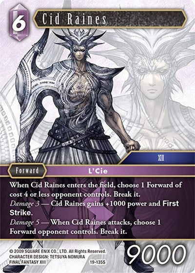 Cid Raines - 19-135S - Starter - From Nightmares