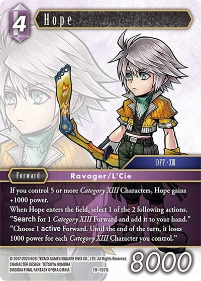 Hope - 19-137S - Starter - From Nightmares