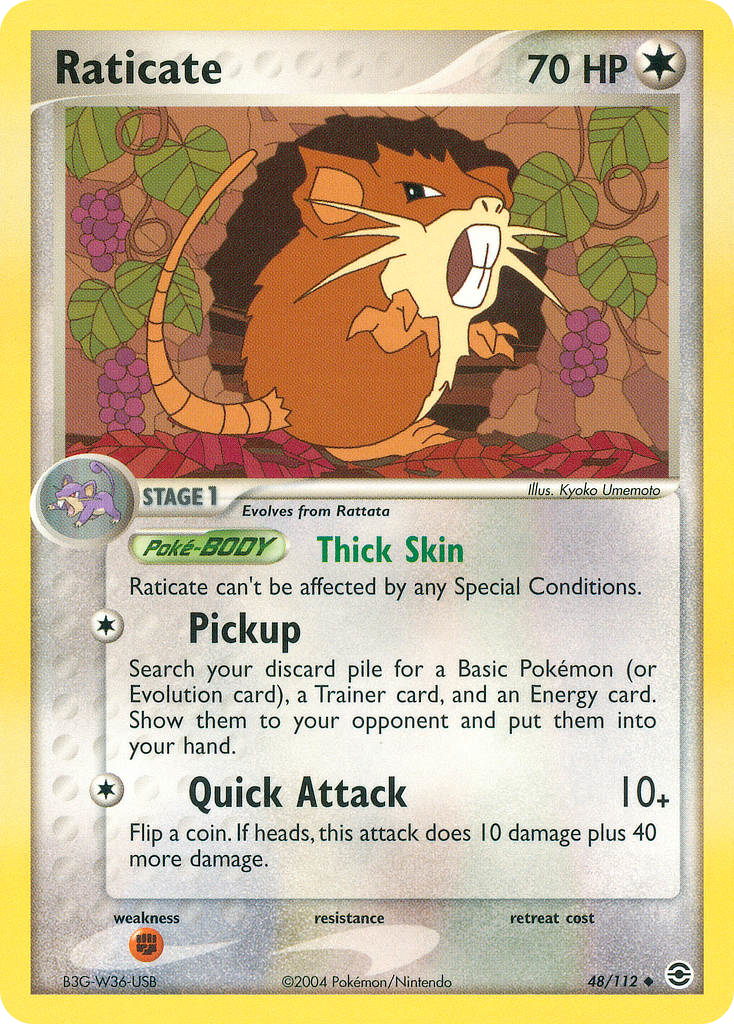 Raticate - 048/112 - FireRed & LeafGreen