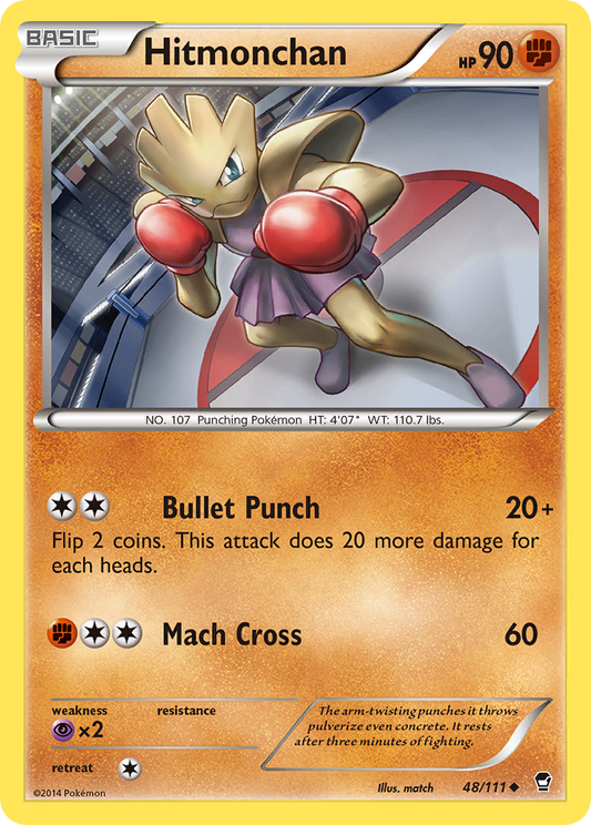 Hitmonchan - 048/111 - Furious Fists