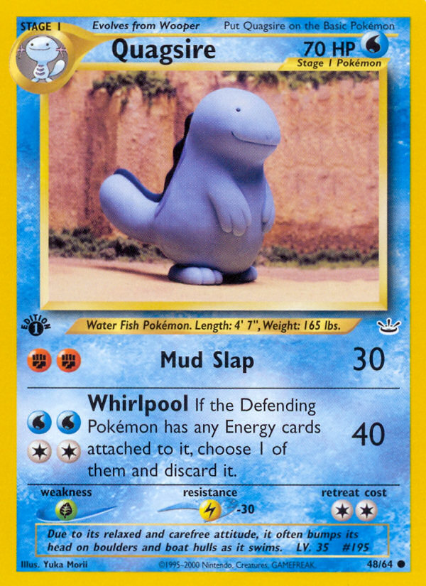 Quagsire - 48/64 - Neo Revelation