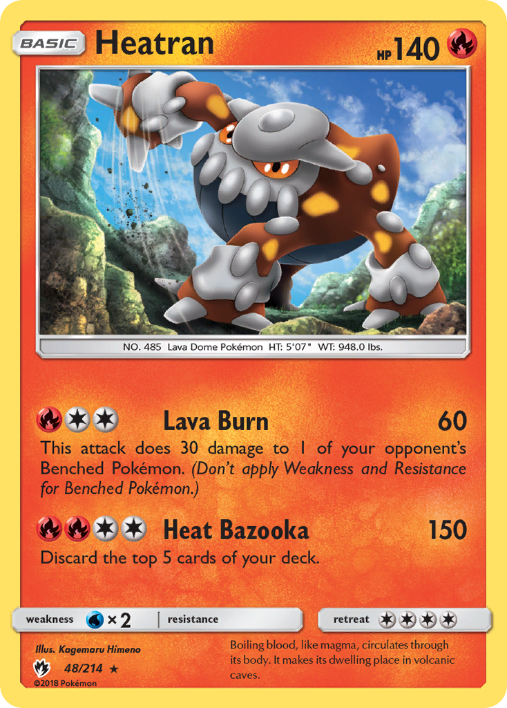 Heatran - 048/214 - Lost Thunder