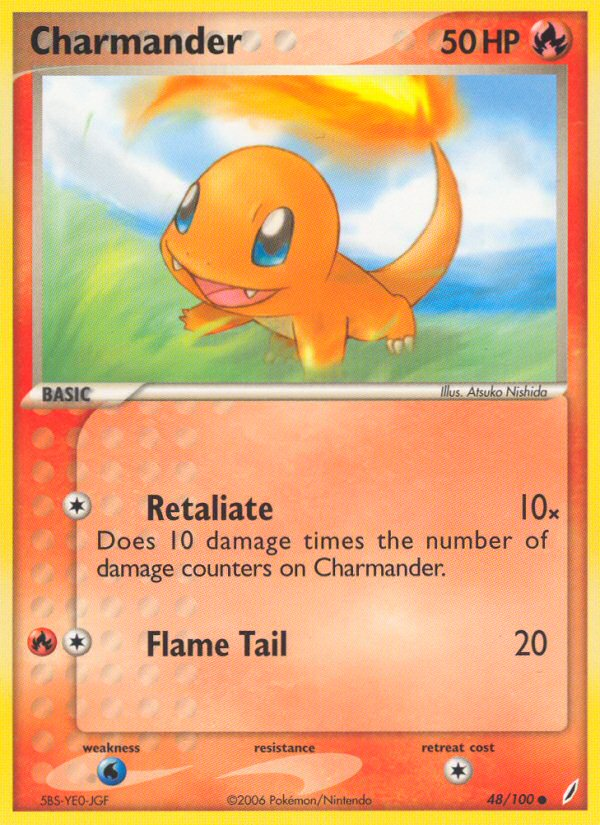 Charmander - 048/100 - Crystal Guardians