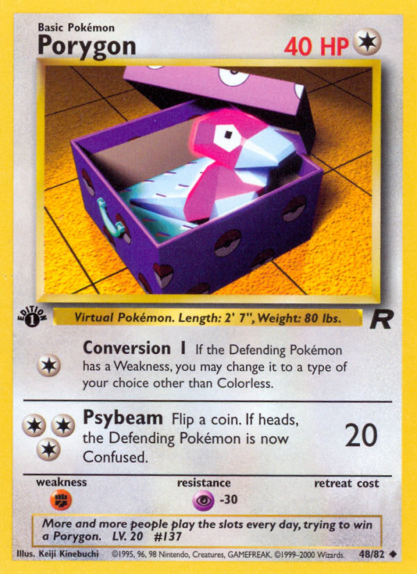 Porygon - 48/82 - Team Rocket