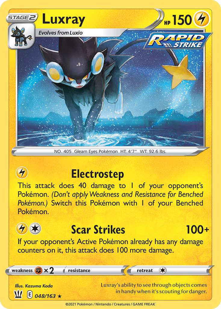 Luxray - 048/163 - Battle Styles