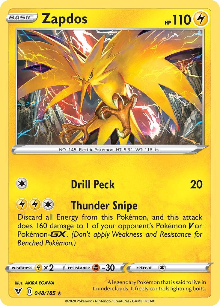 Zapdos - 048/185 - Vivid Voltage