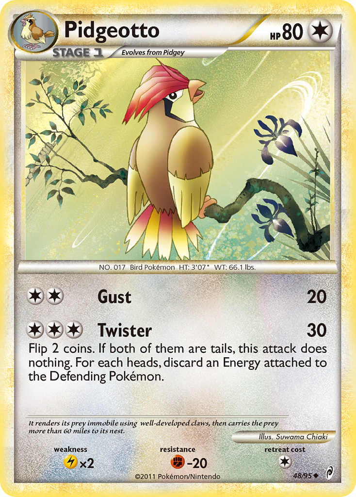 Pidgeotto - 48/95 - Call of Legends