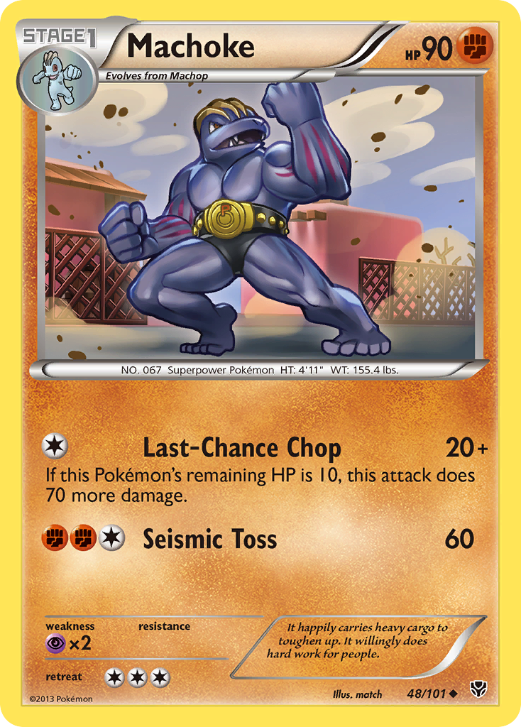 Machoke - 048/101 - Plasma Blast