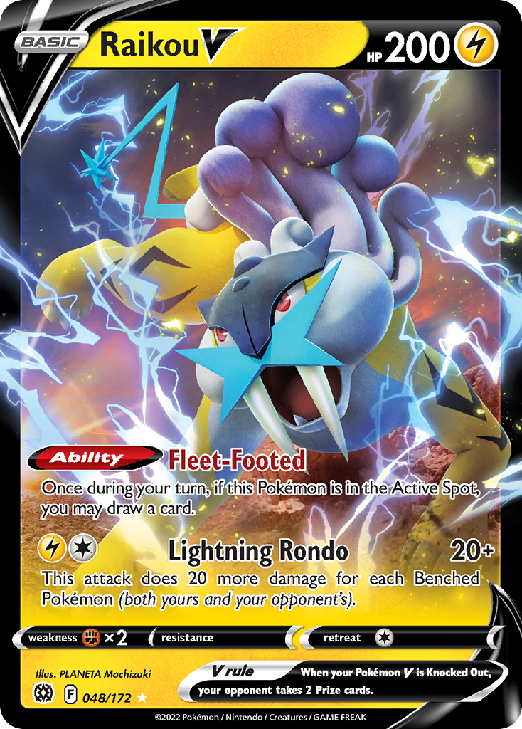 Raikou V - 048/172 - Brilliant Stars