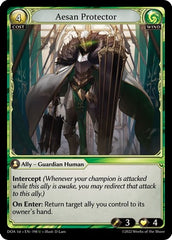 Aesan Protector - 198 - Uncommon - Dawn of Ashes 1st Edition